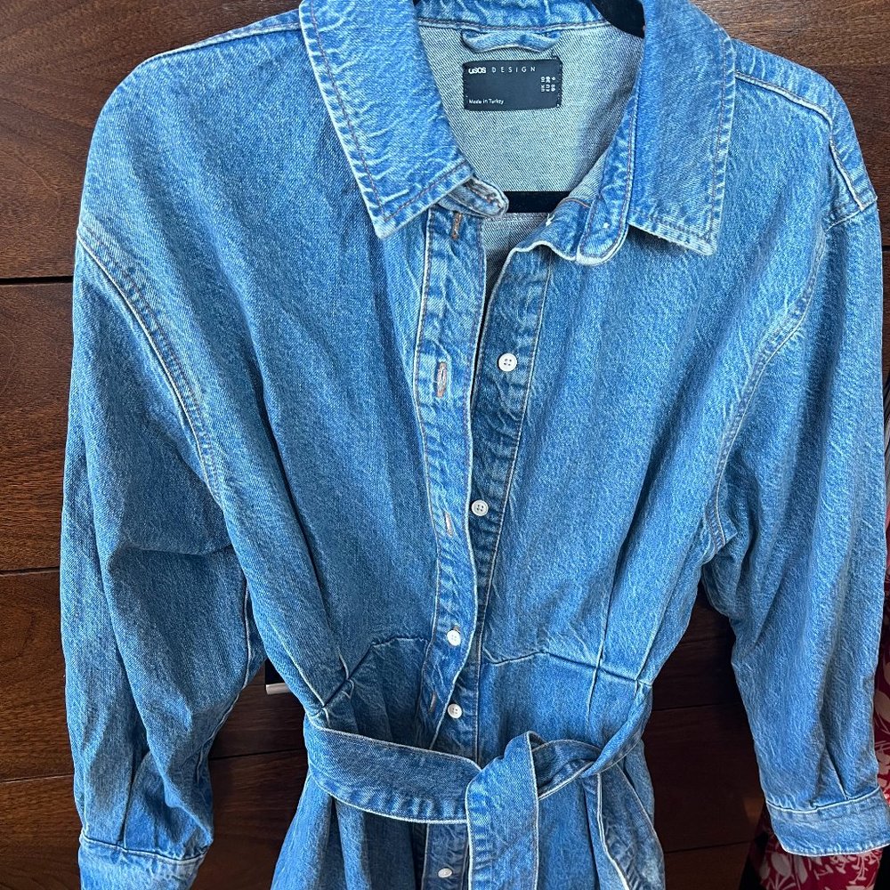 ASOS Denim Mini Dress